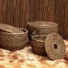 Bejo Rattan Basket Brown