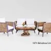 Belladona Wicker Living Set