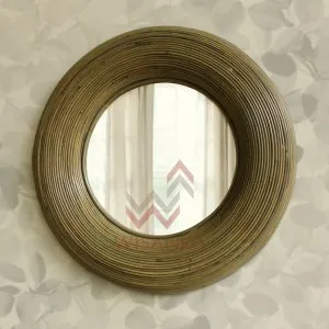 Bello Rattan Mirror