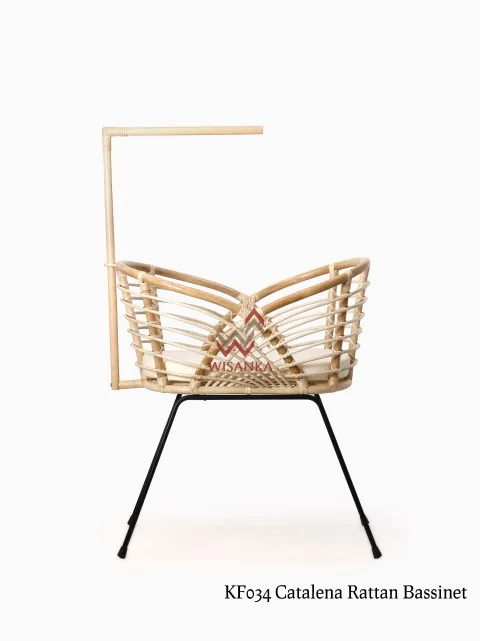 Catalena Rattan Bassinet