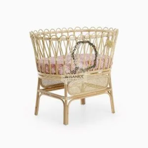 Chiko Rattan Bassinet