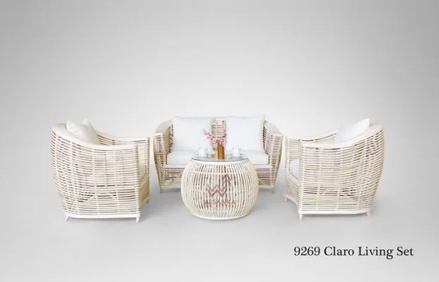 Claro Rattan Living Set Cla