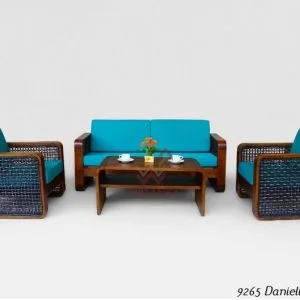 Daniella Rattan Living Set