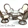 Eden Rattan Living Set