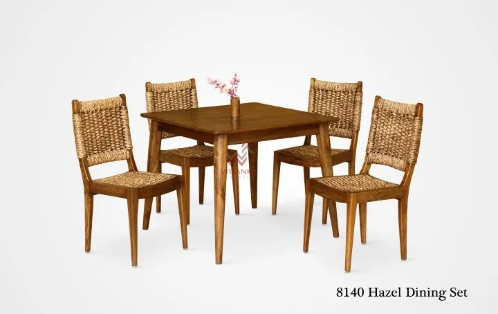 Hazel Wicker Yemek Takımı