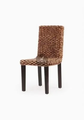 Silla de comedor de ratán