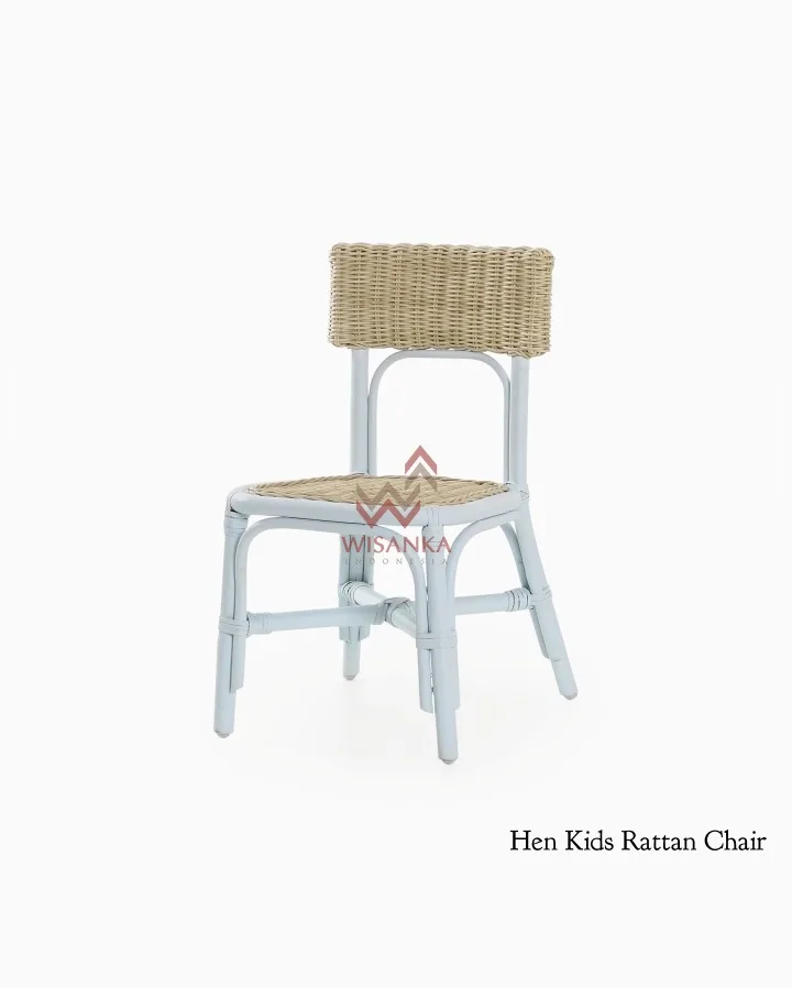 Hen Rattan kinderstoel