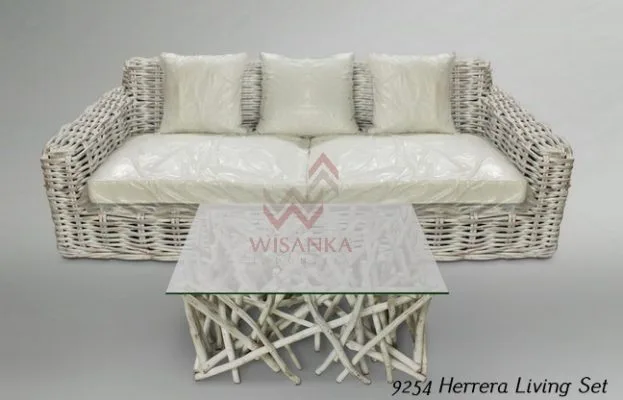 Herrera Rattan Living Set
