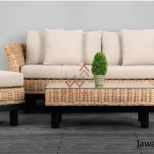 Jawa Rattan Living Set