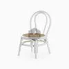 Kala Rattan Kids Chair White