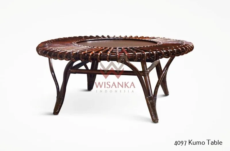 Kumo Rattan Table