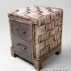 Luna Rattan Bedside Table