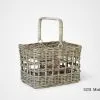 Cestino quadrato in rattan Misha
