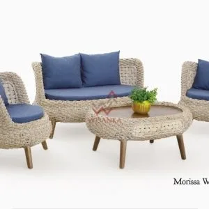 Morissa Wicker Living Set