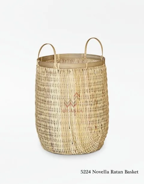 Novella Rattan Basket Natural Color