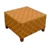 Mesa de ratán perla