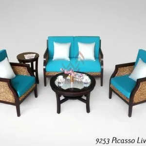 Picasso Wicker Living Set