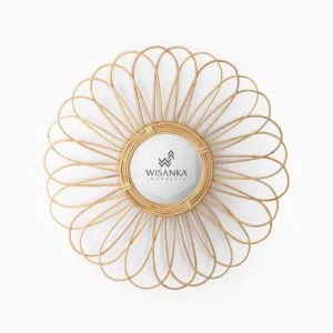 Ratu Rattan Mirror