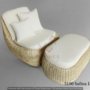 Safina Wicker Lazy Chair