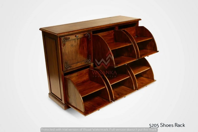 Shoes Wooden Rack