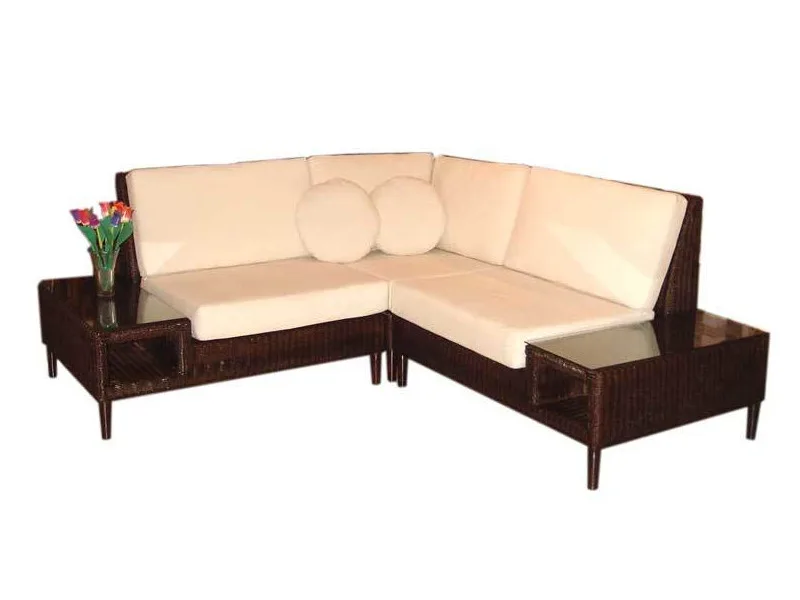 Spanglish Rattan Corner Sofa