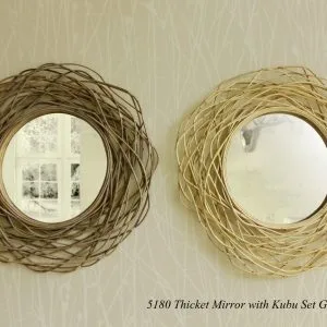 Thicket Rattan Miror