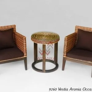 Vestia Aronia Rattan Occasional Table