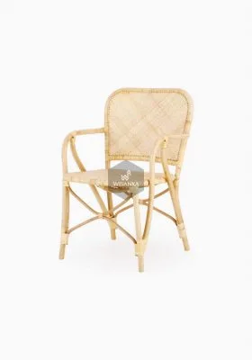 Silla de comedor de ratán Vivi