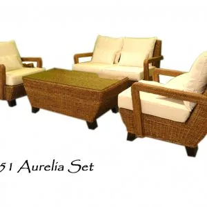 Плетеный гостиный гарнитур Aurelia