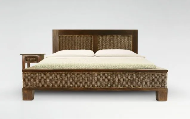 Kaloka Wicker Bed