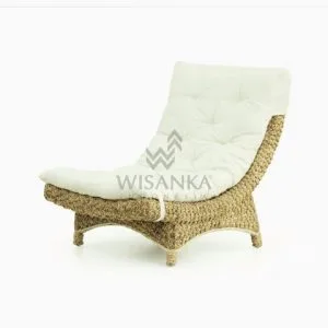 Moon Wicker Lazy Chair