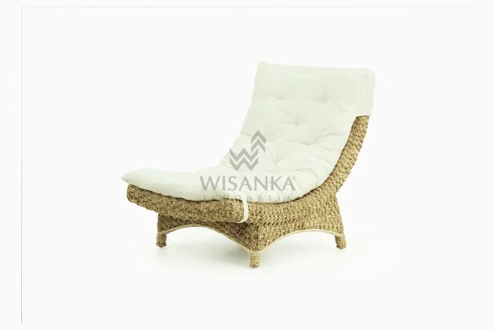 Moon Wicker Lazy Chair