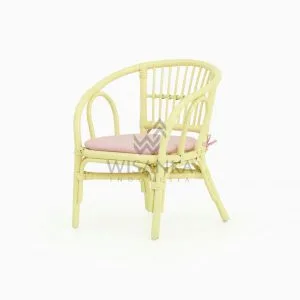 Jimmy Rattan Kids Chair yellow with watermark