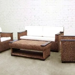 Napoli Rattan Living Set