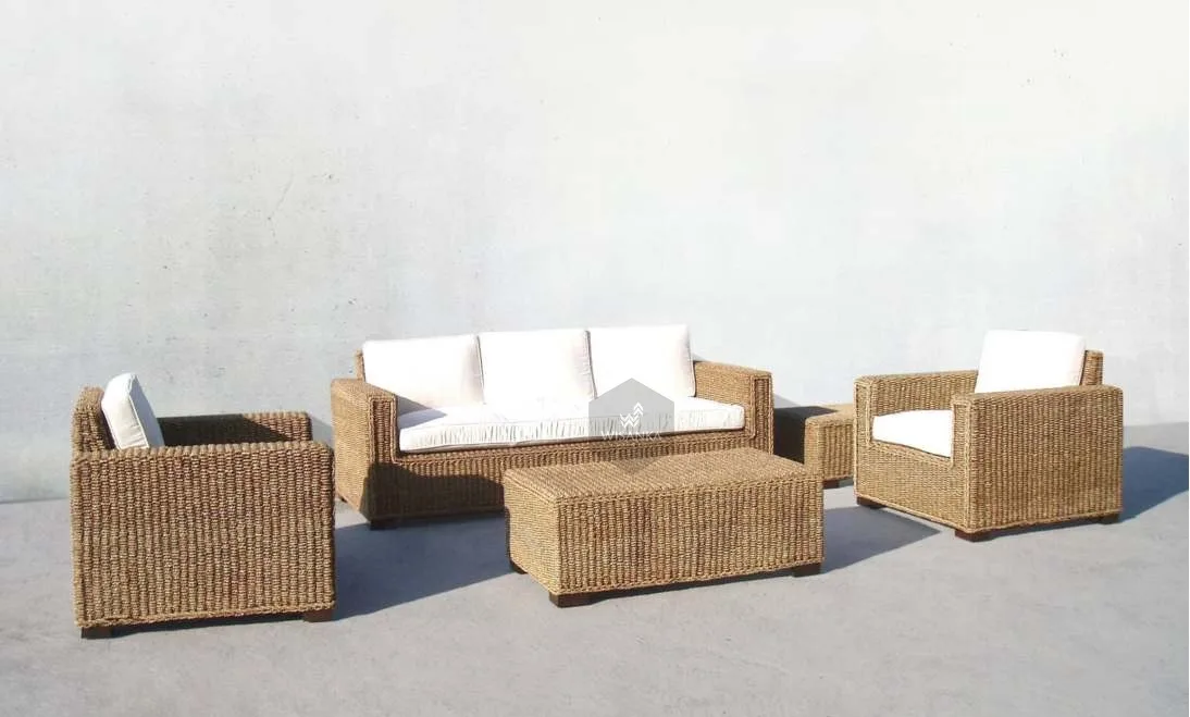 Javier Rattan Living Set