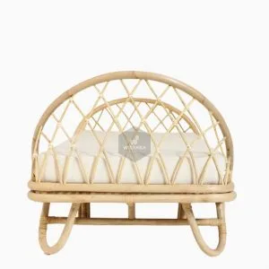 Marion Rattan Toddler Bed Provtagning