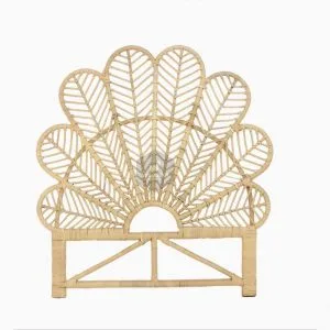 Petal Rattan Headboard