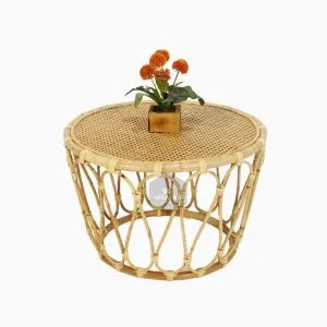 茶籐円卓