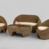 Chamfer Wicker Living Set