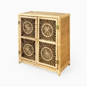 Aparador Rattan Cabinet