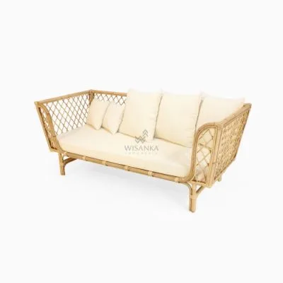Anna Rattan Sofa Bed