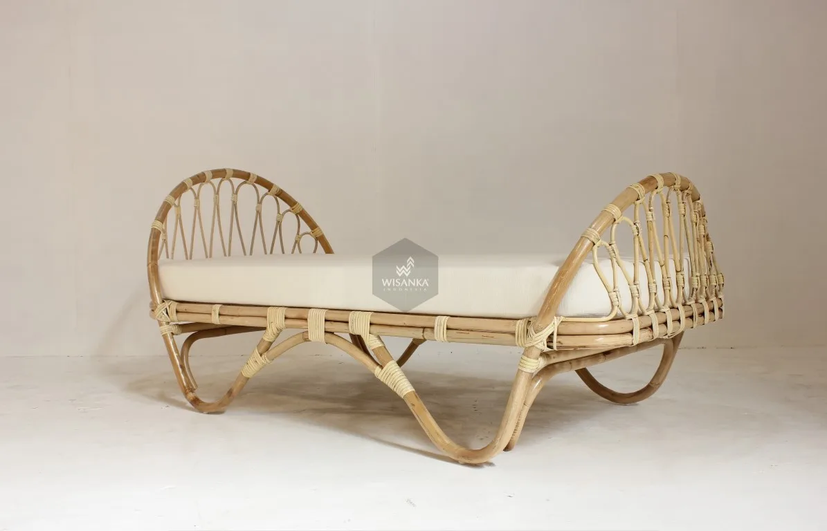Ceylon Rattan Barnsäng