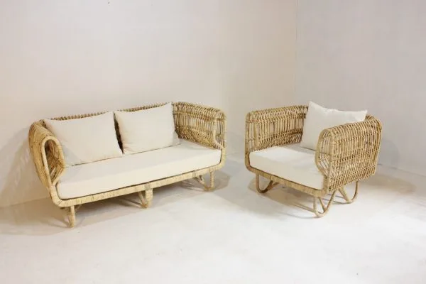 Paula Rattan Living Room Furniture