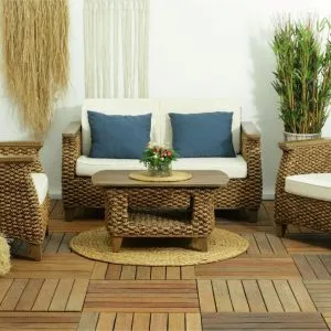 Neira Wicker Living Set