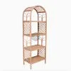 Palm Rattan Bookshelf