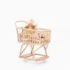 Vanessa Rattan Doll Shopping Trolley