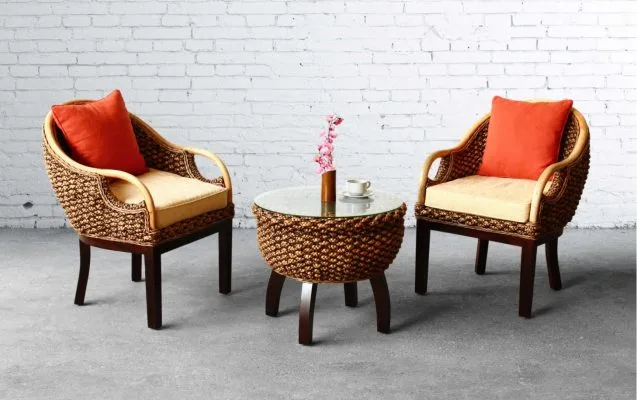 Set Calmar Wicker Xystum
