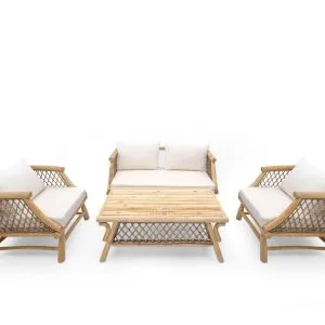 Beta Rattan Living Set