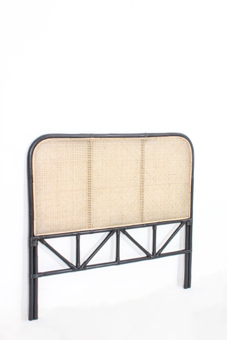 Daniela Wicker Headboard Black