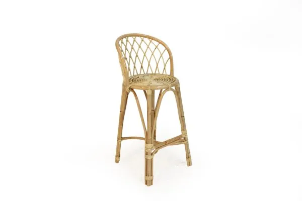 Tabouret de bar en rotin Dru